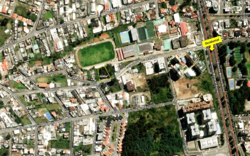 Vista adicional de terreno en venta en El Bosque, Quito, Pichincha