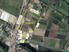 Terreno de venta en Yaruquí 2.5 ha Sector San Carlos