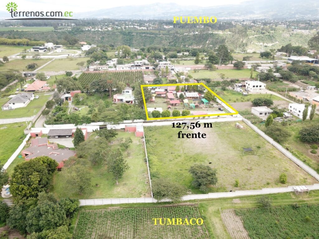 Vista adicional de terreno en venta en Tumbaco, Quito, Pichincha