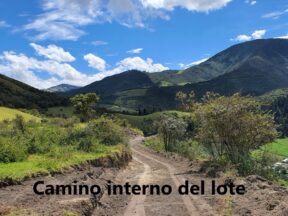 Venta de lote de 5 has en via Nono a Calacalí