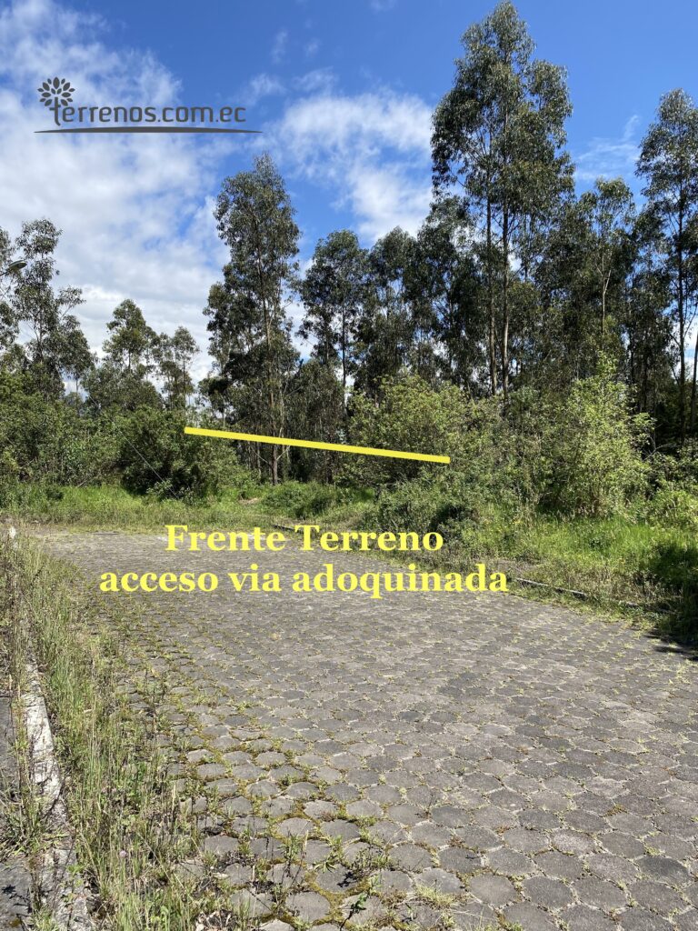 Vista adicional de terreno en venta en Conocoto, Quito, Pichincha