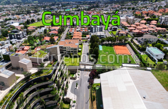 Terreno de venta en Cumbayá 3.200 m2 dentro de urbanización, Sector Santa Lucia