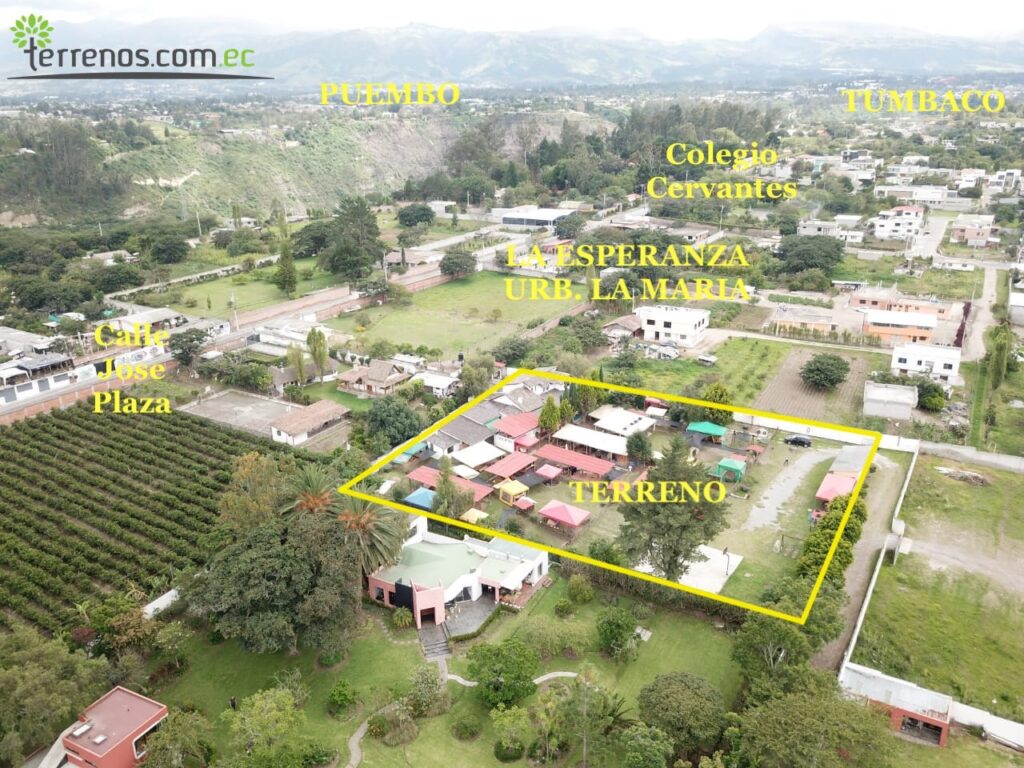 Vista adicional de terreno en venta en Tumbaco, Quito, Pichincha