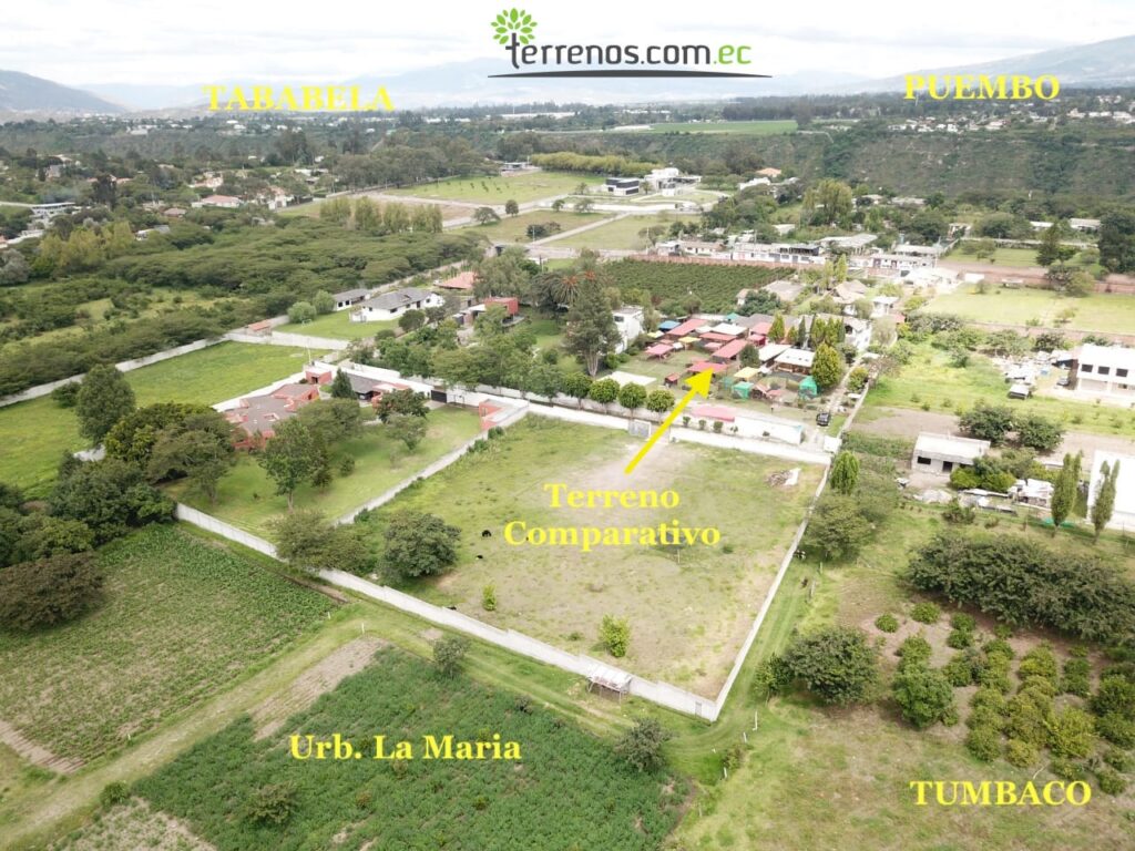 Vista adicional de terreno en venta en Tumbaco, Quito, Pichincha