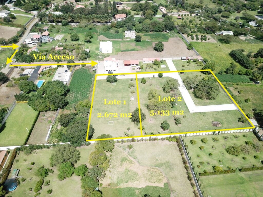 Vista adicional de terreno en venta en Tumbaco, Quito, Pichincha
