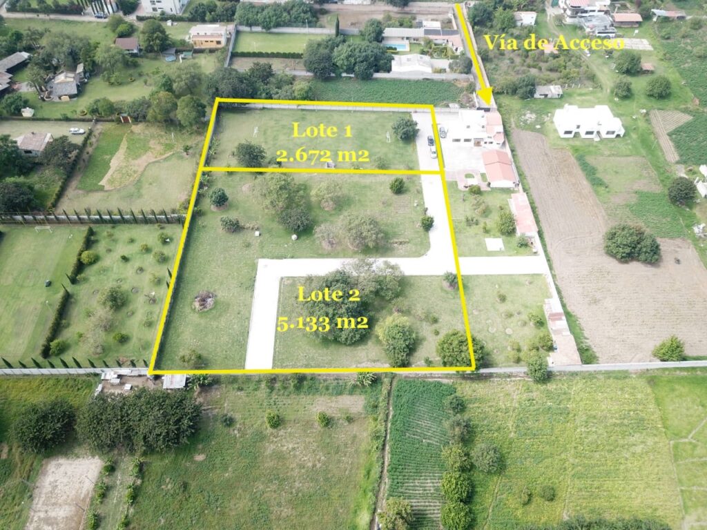 Vista adicional de terreno en venta en Tumbaco, Quito, Pichincha