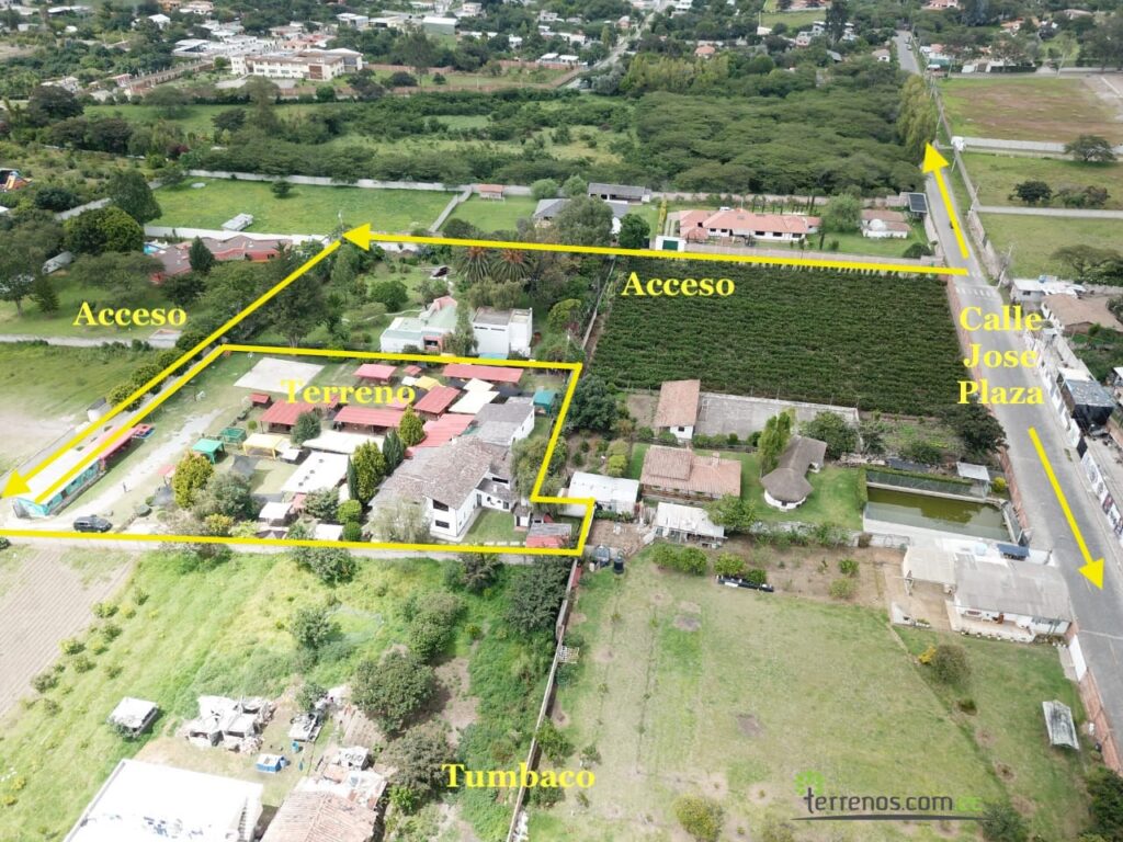Vista adicional de terreno en venta en Tumbaco, Quito, Pichincha