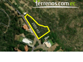 Terreno de venta en Urbanización Las Peñas de 2950m2,  Tumbaco