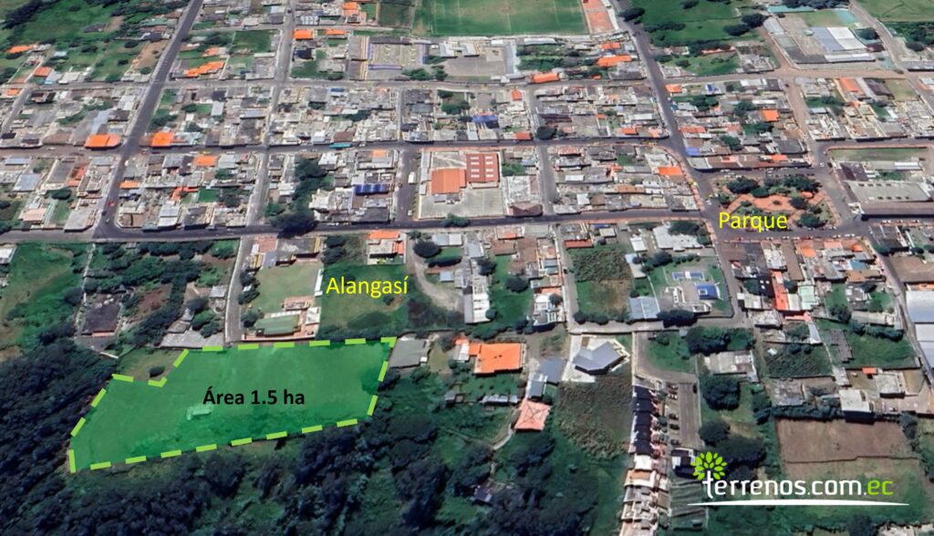 Vista adicional de terreno en venta en Alangasi, Quito, Pichincha