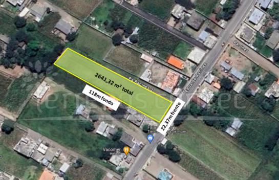 Terreno independiente de venta en Llano Grande 2.641 m² Calderón