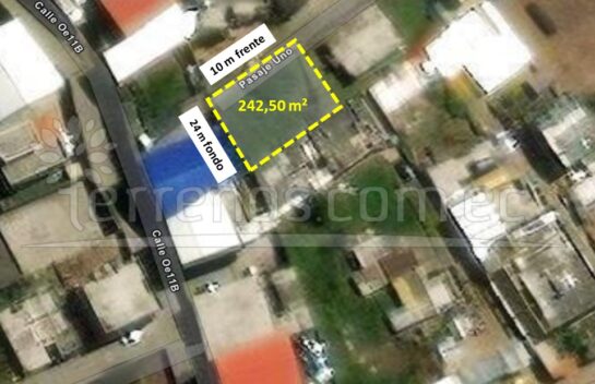 Terreno de venta en sector el Condado 242.50 m², Barrio Santa Isabel