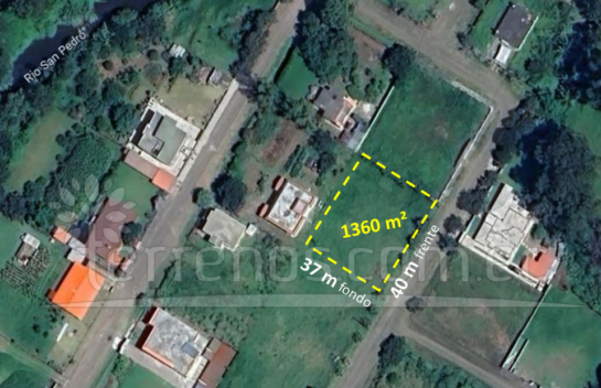 Terreno de Venta en Sangolquí de 1360 m² Urbanización Eloy Alfaro
