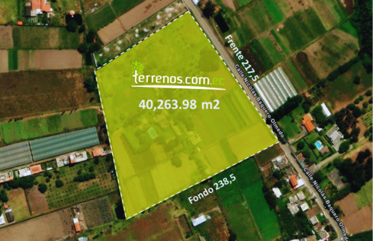 Terreno de venta en Tababela 40,263.98 m2, La Quinta