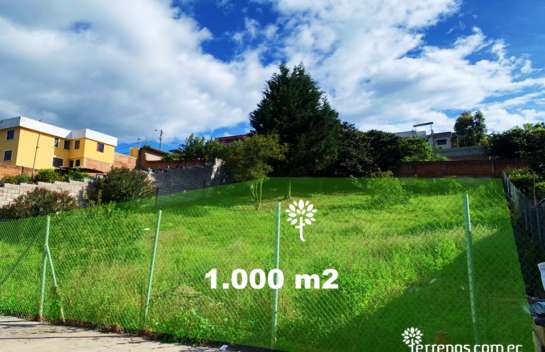 Terreno de venta en Pifo de 1.000 m2 sector Chaupi Molino