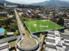 Terreno de 2.930 m2 ideal para proyecto VIP en Conocoto sector La Salle