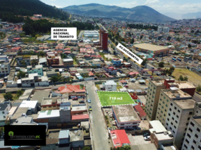 Terreno de venta de 710 m2 con vista  sobre la Av. Occidental Sector La Florida