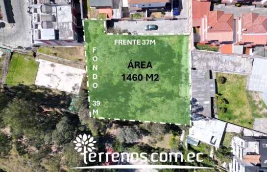 Terreno de venta en Carcelén, 1460 m2 Urbanización Cedros de Carretas