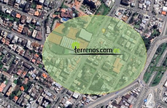 Venta Terreno 898 m² Quito Tenis Granda Centeno Uso Múltiple proyecto Inmobiliario