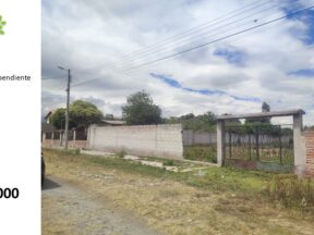 Vendo terreno 1000m2 (Urb Bello Horizonte) entre Guayllabamba y Checa