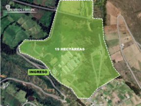 Terreno de venta de 19 hectáreas en Otón sector Tabacundo
