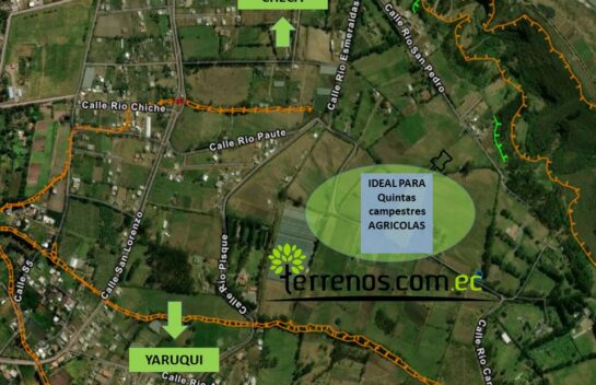 Terreno de Venta en Checa 10.321m2 pocos minutos de Yaruqui y Tababela