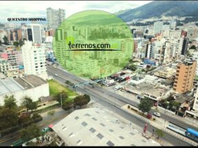 Terreno de venta en La Carolina 600m2 Av. 6 de Diciembre Quicentro Shopping