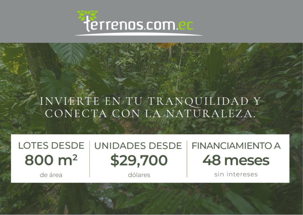 Vista adicional de terreno en venta en Puerto Quito, Pichincha
