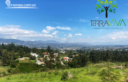 Vendo Lotes desde 1.050 m2 en Urbanización TERRA VIVA en Chiviqui Tumbaco