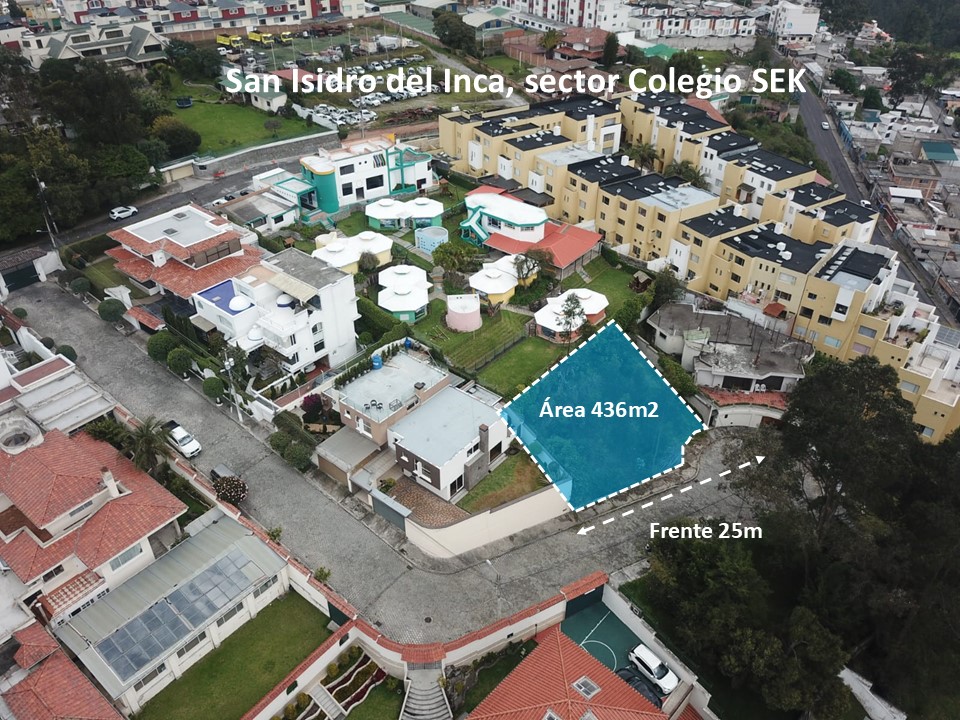Vista adicional de terreno en venta en Quito, Pichincha