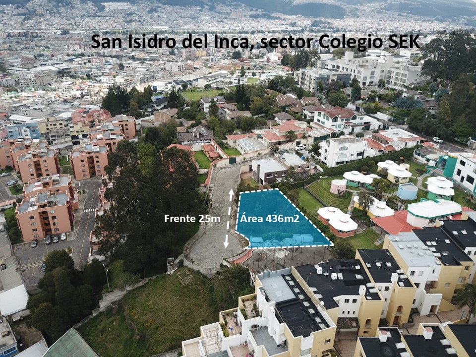 Vista adicional de terreno en venta en Quito, Pichincha