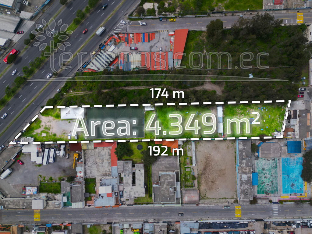 Vista adicional de terreno en venta en Quito, Pichincha