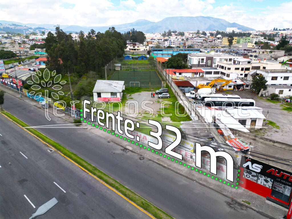 Vista adicional de terreno en venta en Quito, Pichincha