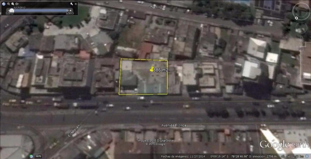 Vista adicional de terreno en venta en El Inca, Quito, Pichincha