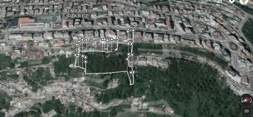Vista adicional de terreno en venta en González Suárez, Quito, Pichincha
