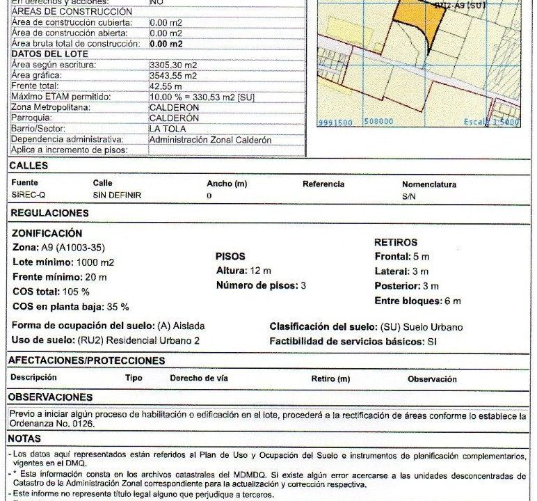 Irm 8.321 m2 Calderon 4