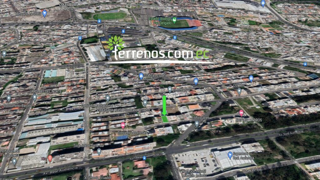 Vista adicional de terreno en venta en Ponceano, Quito, Pichincha