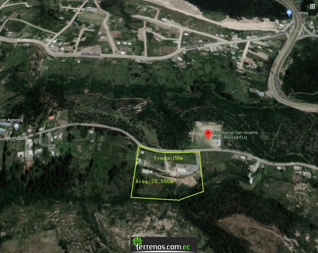 Vista adicional de terreno en venta en La Merced, Quito, Pichincha