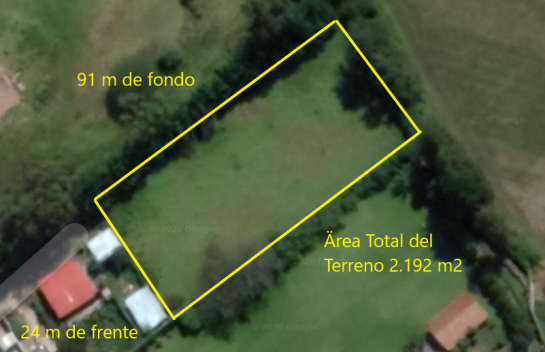 Terreno de venta en Puembo  de 2.192 m2 en  Chiche Obraje