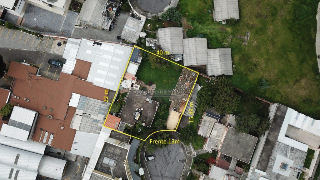 Vista adicional de terreno en venta en Rumipamba, Quito, Pichincha