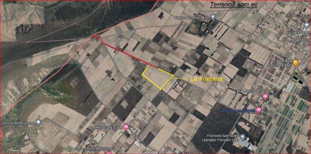 Vista adicional de terreno en venta en Malchingui, Pedro Moncayo, Pichincha
