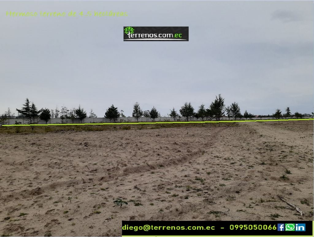 Vista adicional de terreno en venta en Malchingui, Pedro Moncayo, Pichincha