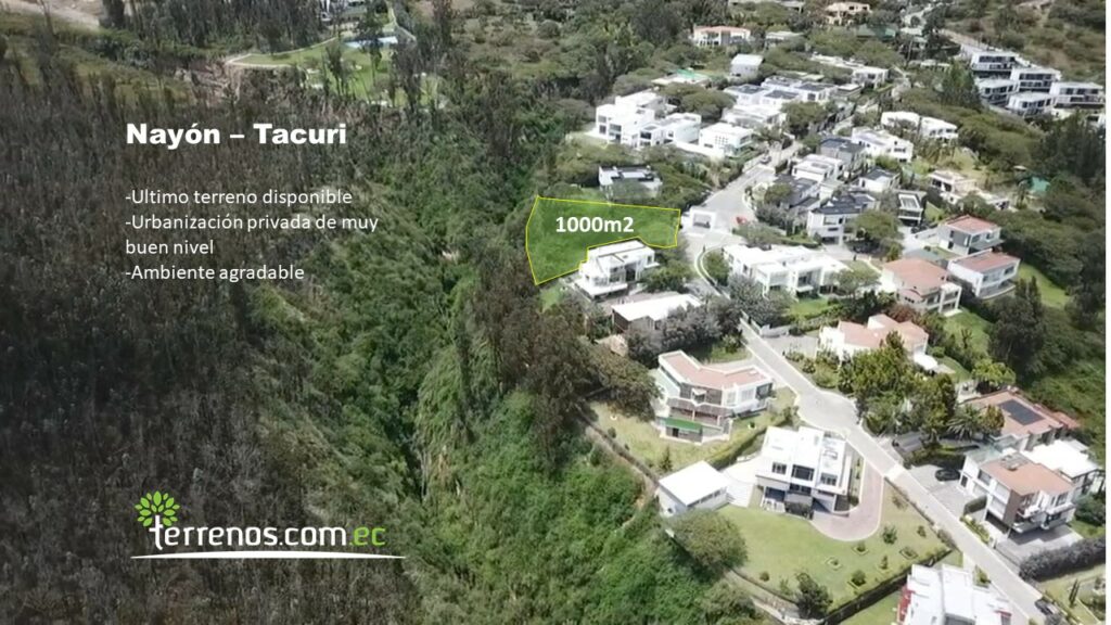 Vista adicional de terreno en venta en Nayón, Quito, Pichincha