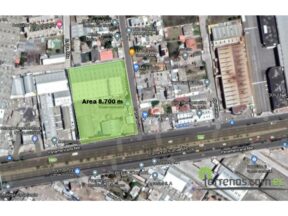 Terreno de venta en Calderón 8.703 m2 esquinero dos frentes sobre la Panamericana Norte