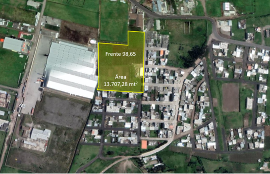 Terreno de venta en Turubamba 13.707 m2 Zona Industrial del Sur
