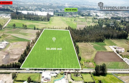 Terreno de venta en Puembo de 50.000 m2 sector Highlands School