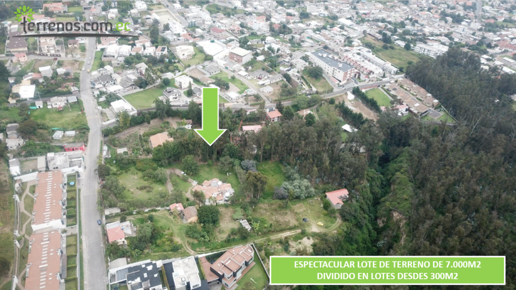 Vista adicional de terreno en venta en Cumbayá, Quito, Pichincha