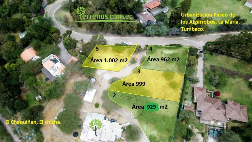 Vista adicional de terreno en venta en Tumbaco, Quito, Pichincha