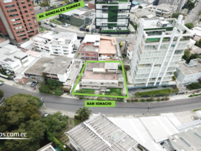 Terreno de venta en la San Ignacio 487m2 sector González Suárez