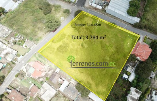 Terreno de venta en Nayòn de 3.784m2, sector Inchapincho