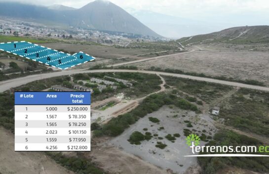 Terreno de venta en Calacalí 1.565 m2 industrial I3, Hipodromo Dos Hemisferios.